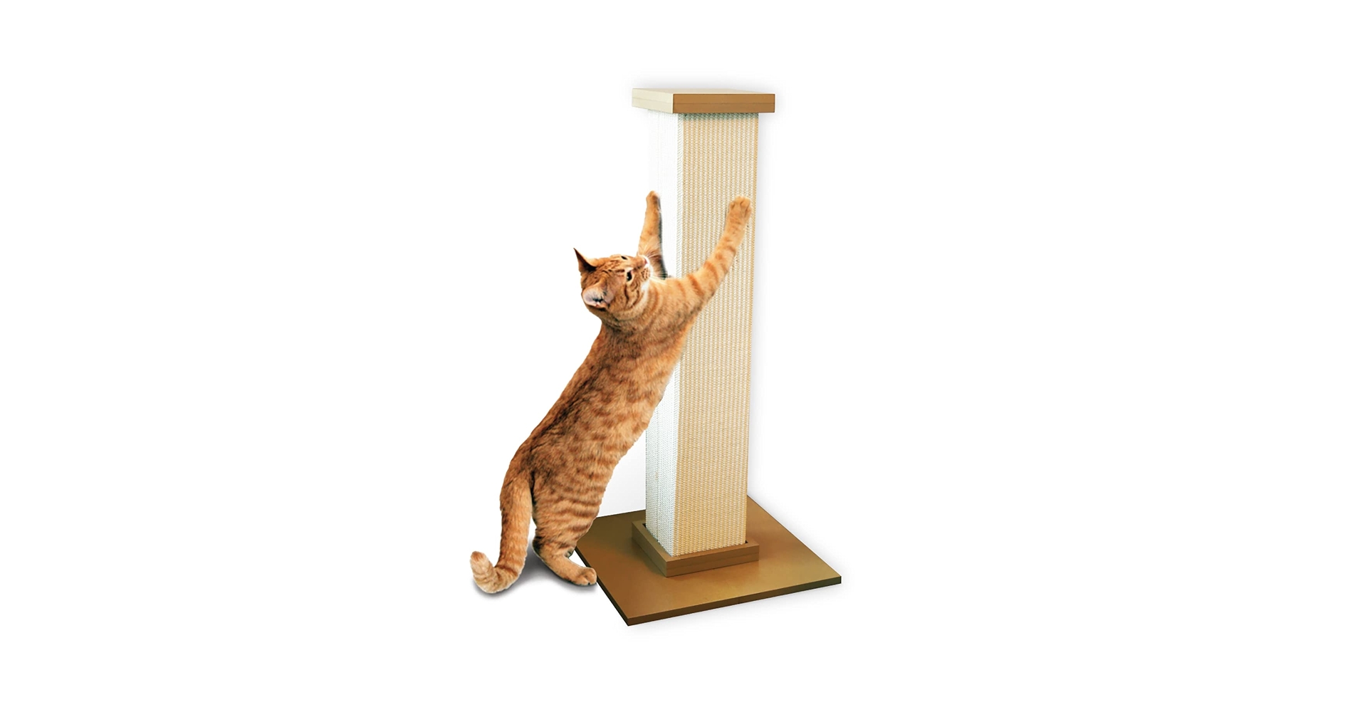 SmartCat Pioneer Pet Ultimate Scratching Post (Beige)